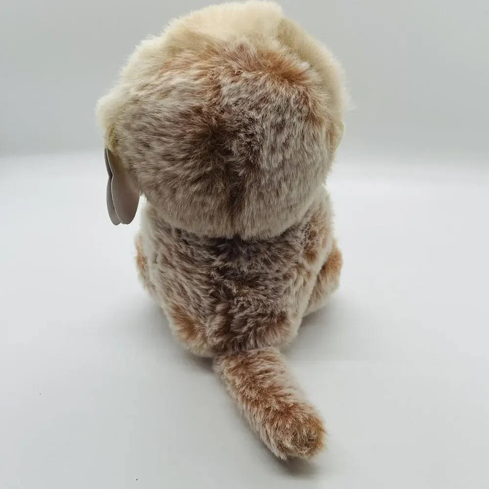 Ty Beanie Bellies Stubby Brown Monkey Plush‎ Stuffed Animal Toy Small Cute